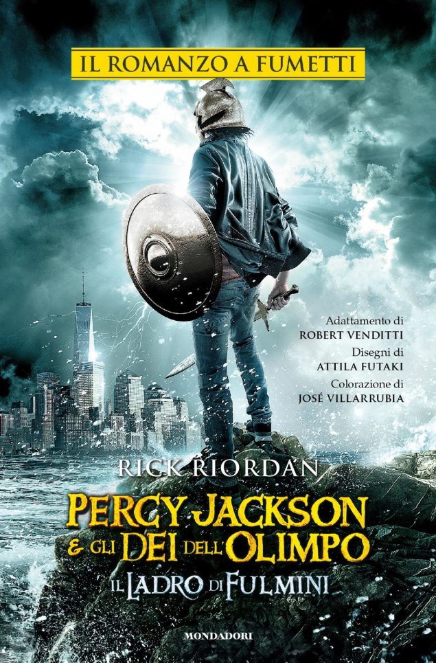 Percy Jackson e gli Dei dell'Olimpo - Il ladro di fulmini. Il romanzo a  fumetti - Ragazzi Mondadori