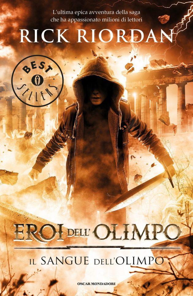 Copertina di Eroi dell’Olimpo – 5. Il sangue dell’Olimpo