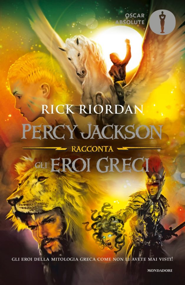 Copertina di Percy Jackson racconta gli eroi greci
