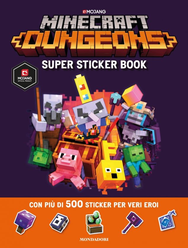 Minecraft. Super sticker book Dungeons