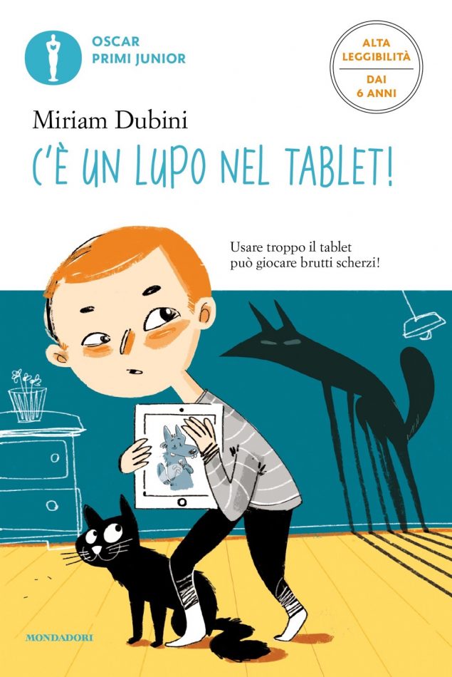 C'è un lupo nel tablet! (Ediz. Alta Leggibilità)