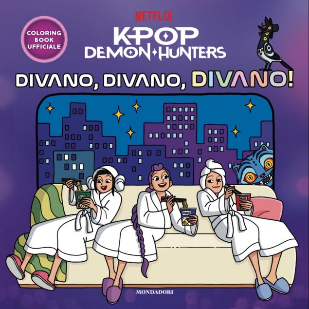 KPop Demon Hunters. Divano, divano, divano! Coloring book ufficiale