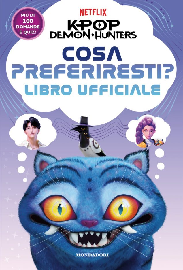 KPOP DEMON HUNTERS. COSA PREFERIRESTI? LIBRO UFFICIALE